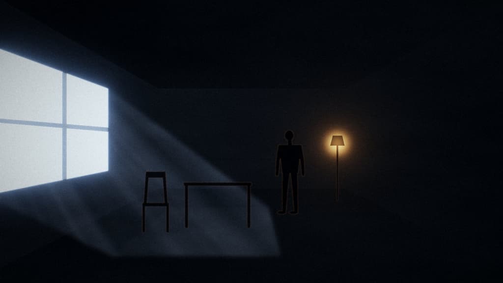 Interior with window light